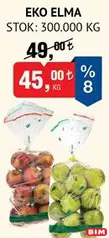 EKO ELMA KG fiyat ve kampanya bilgisi